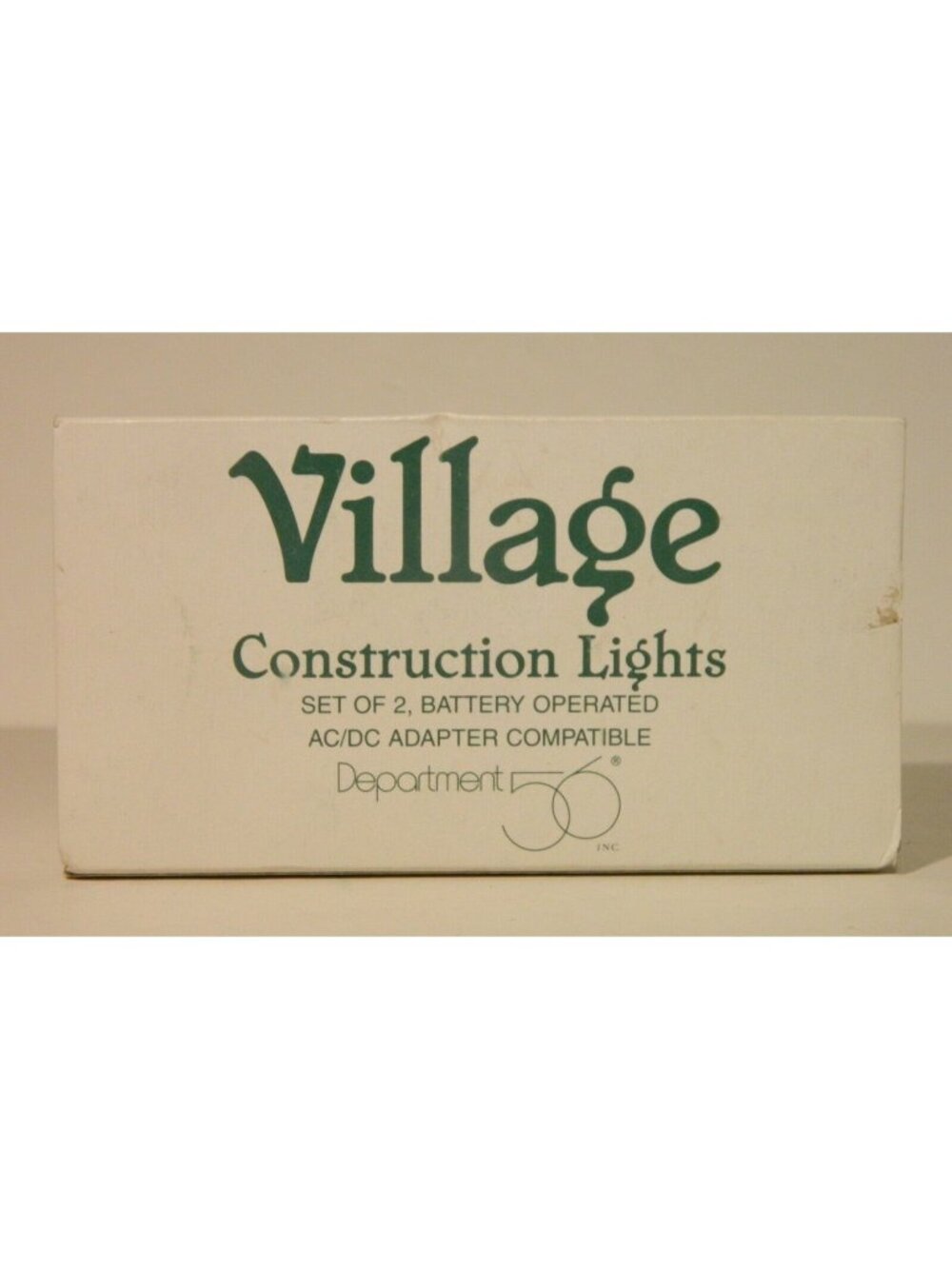Dept 56 Snow Village - Construction LIghts, Set of 2